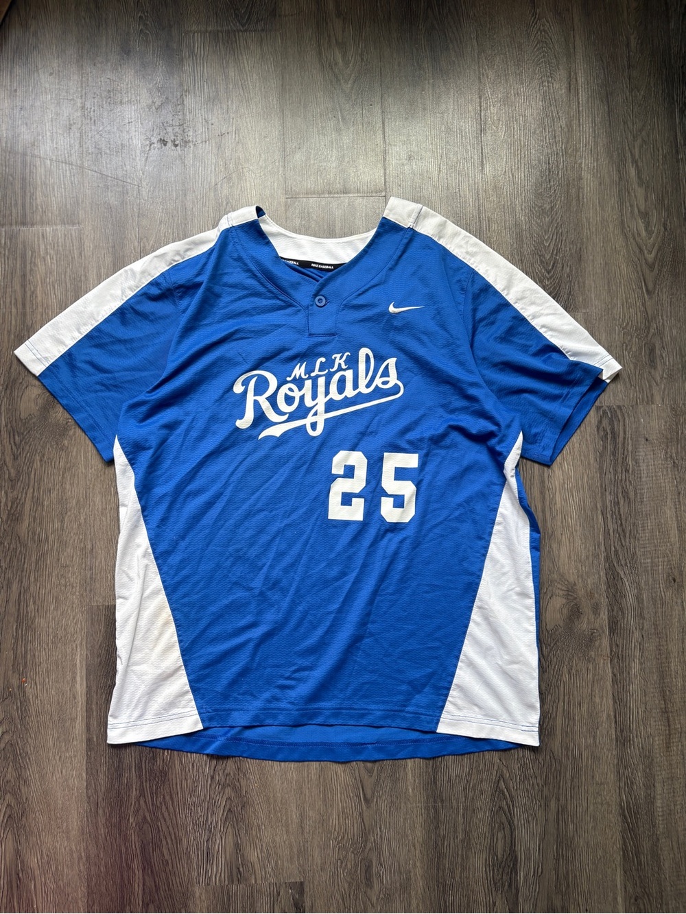 Nike Kansas City Royals Blue & White Baseball Jersey | #25